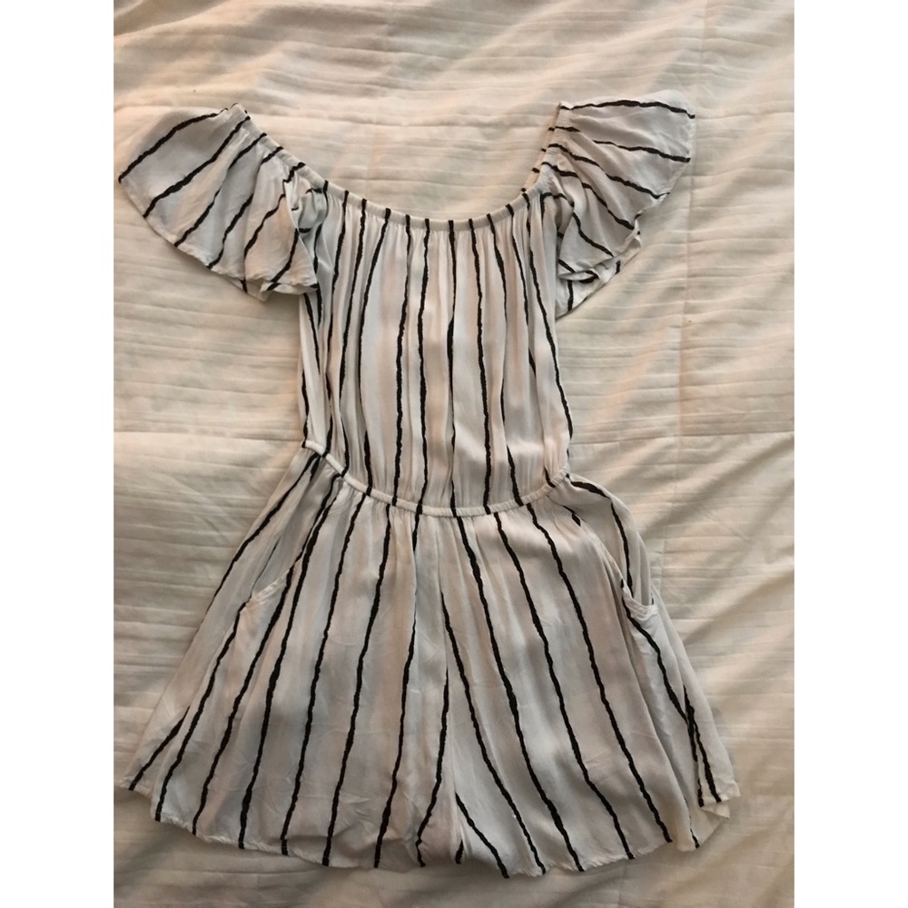 H&M Striped Romper